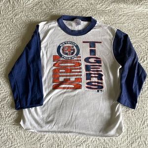 Vintage Detroit Tigers Baseball Tee